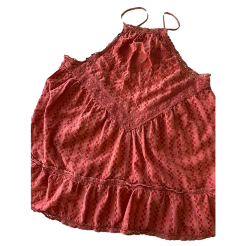 FREE People Top Women Orange Size XS